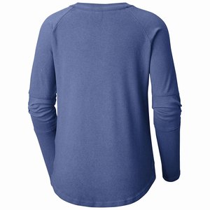 Columbia Ropa Casual Fall Pine™ Washed Crew Mujer Azules (328HIMKBX)